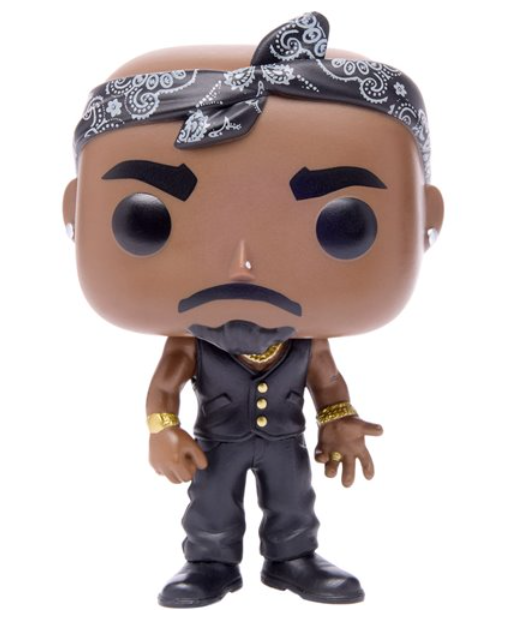 Tupac Vest with Bandana Funko Pop! Vinyl Figure #158