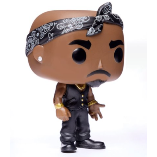 Tupac Vest with Bandana Funko Pop! Vinyl Figure #158