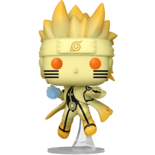Funko Pop! Animation: Naruto Shippuden - Naruto Uzumaki in Kurama Link Mode with Rasengan Glow Chase Special Edition Multicolor Exclusive Vinyl Figure #1469