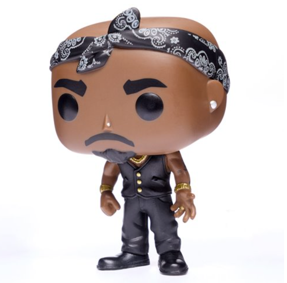 Tupac Vest with Bandana Funko Pop! Vinyl Figure #158
